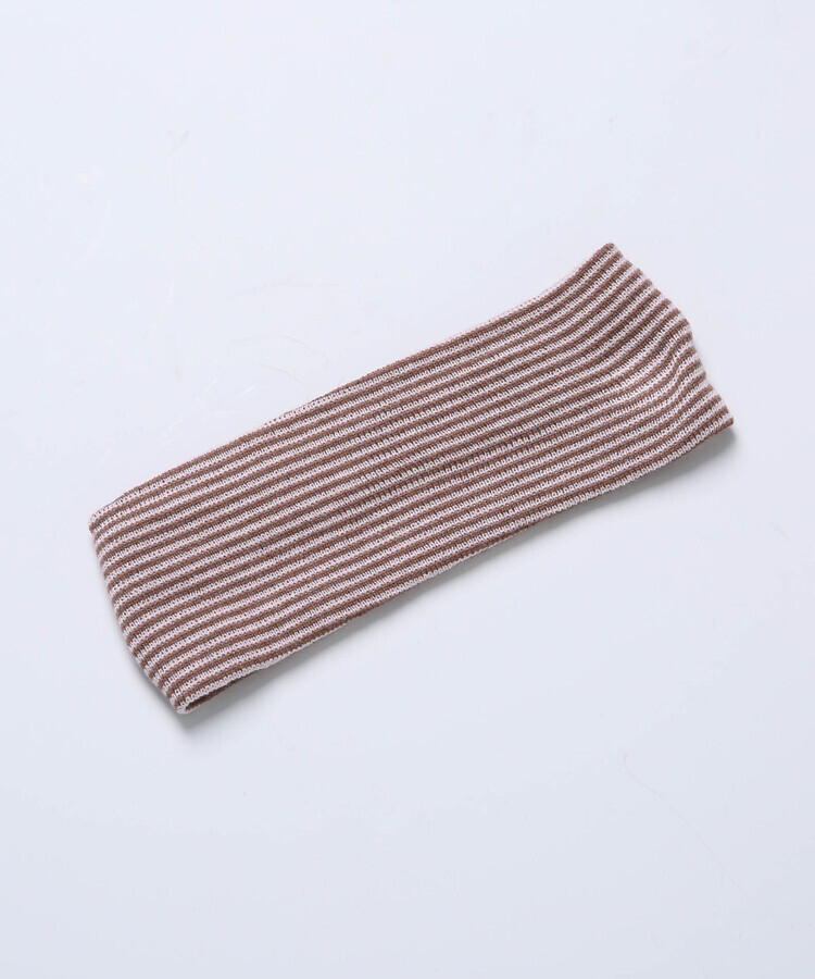 와이드 리브 헤어밴드