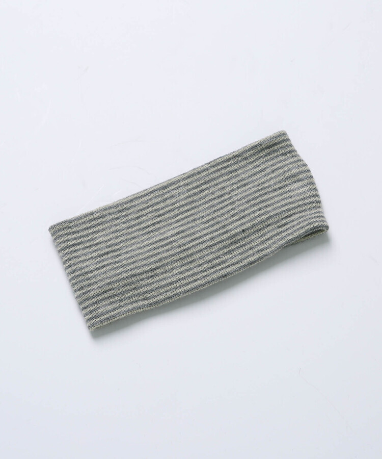 와이드 리브 헤어밴드