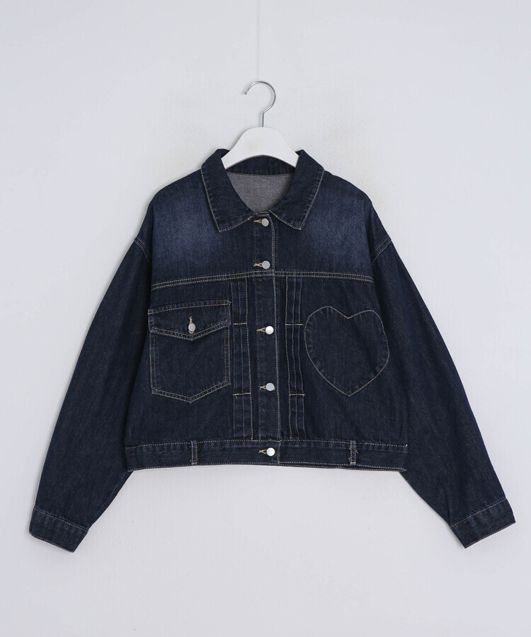 베이직 데님 재킷