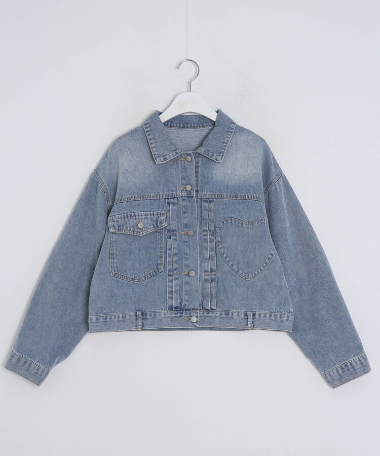 베이직 데님 재킷