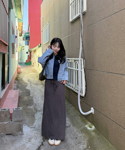 ベーシックデニムジャケット LIGHT DENIM