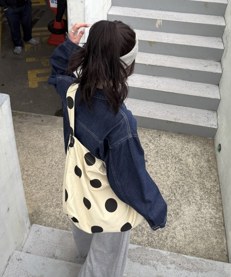 베이직 데님 재킷 진청