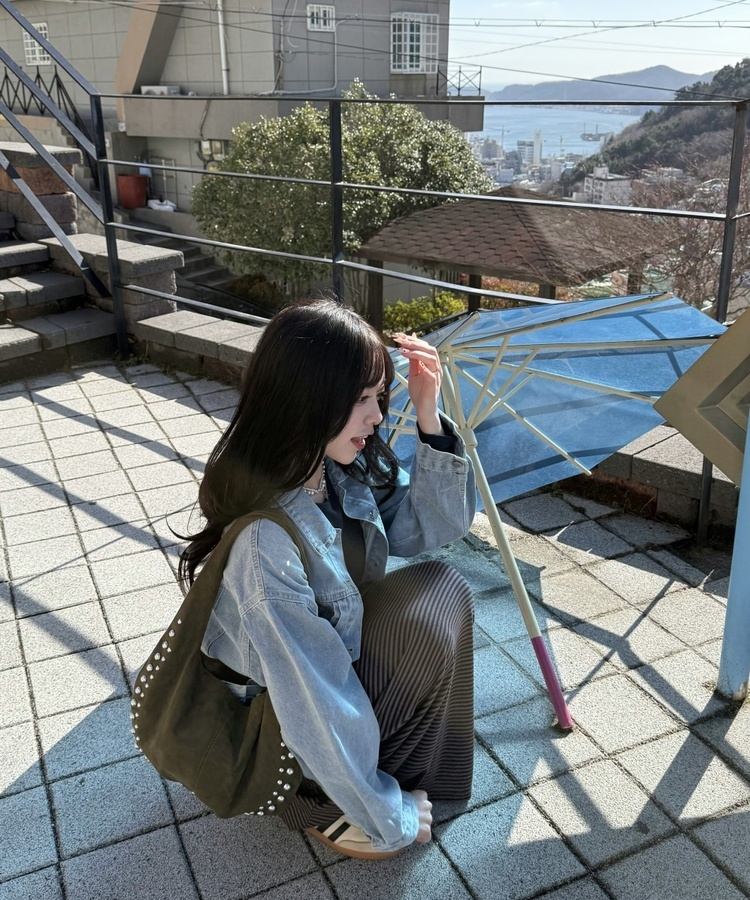 베이직 데님 재킷 연청