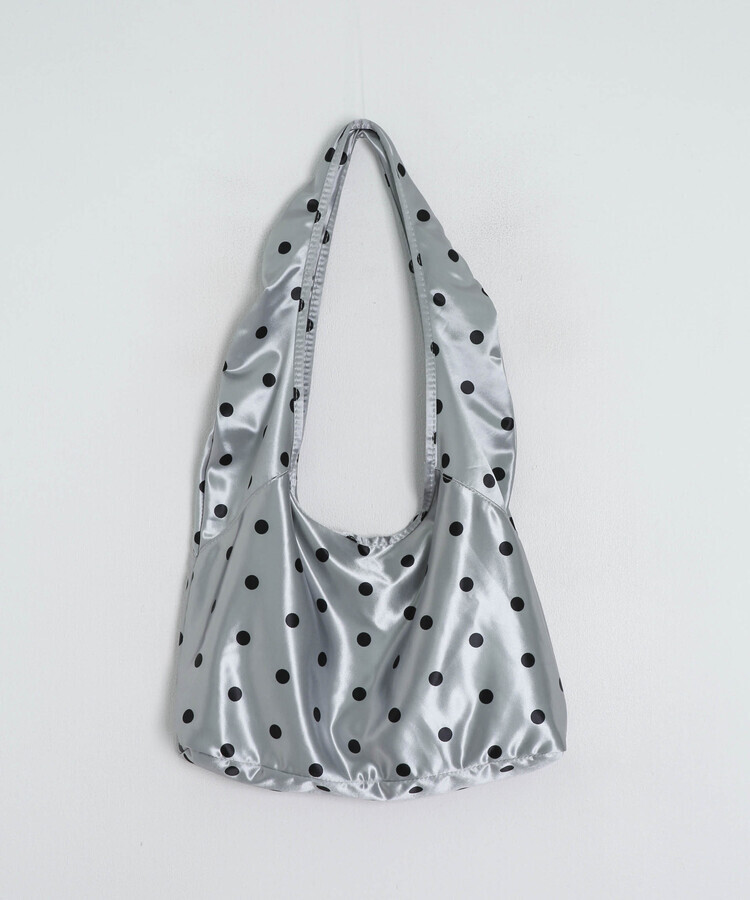 도트 나일론 숄더백