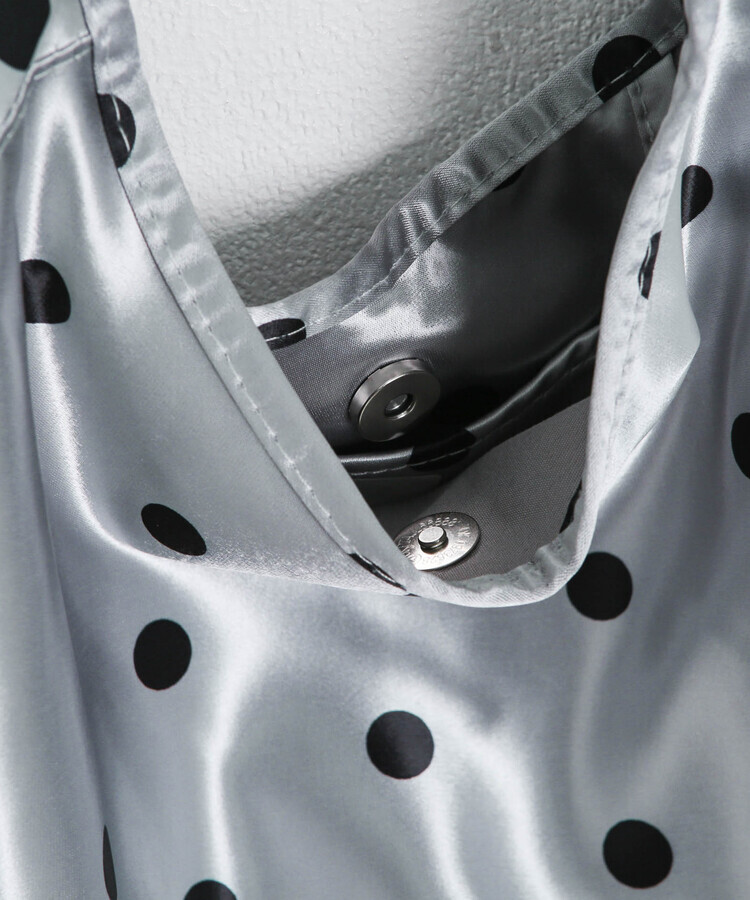 도트 나일론 숄더백