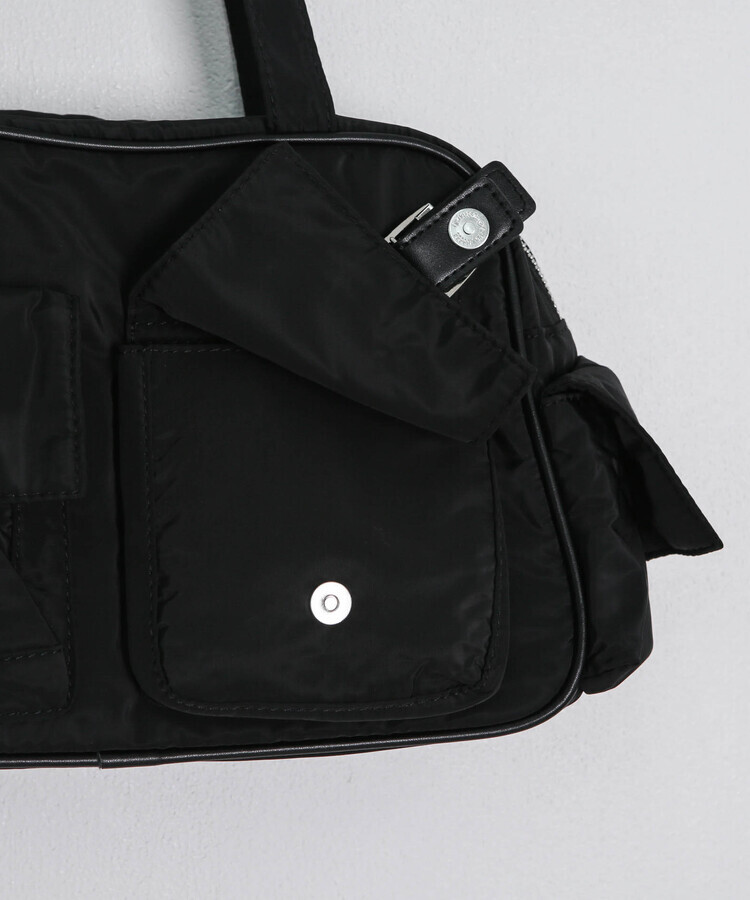 더블 포켓 숄더백