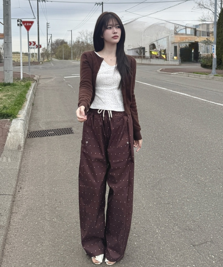 小花柄フェミニントップス IVORY