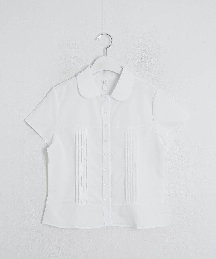 ギャザースリム半袖シャツ