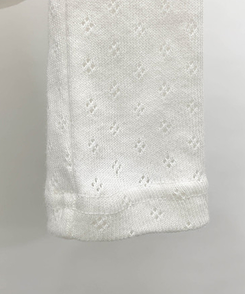 レースリボンパンチングTシャツ