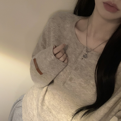 オーバーフィットバルーンニット(5color) BEIGE