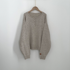 オーバーフィットバルーンニット(5color)