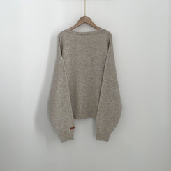 オーバーフィットバルーンニット(5color)