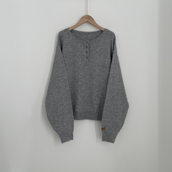 オーバーフィットバルーンニット(5color)