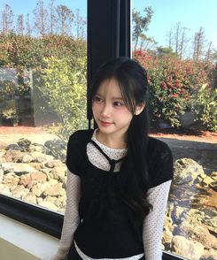 【SET】ドットストリングレイヤードTシャツ BLACK