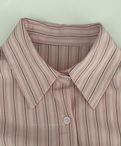 베리온 스트라이프 랩버튼 펜던트 오버핏 셔츠 남방 3color