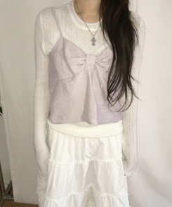 ガーリーフリルスカート IVORY