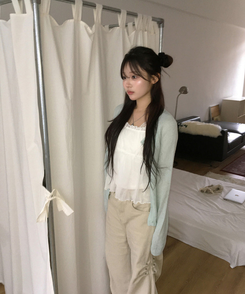 Y2Kビンテージスタッズワイドパンツ CREAM