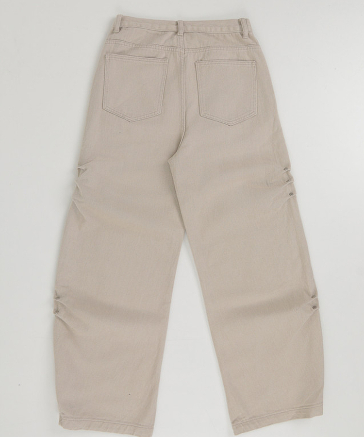 Y2Kビンテージスタッズワイドパンツ