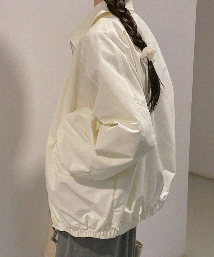 ウインドブレーカージャンパー CREAM