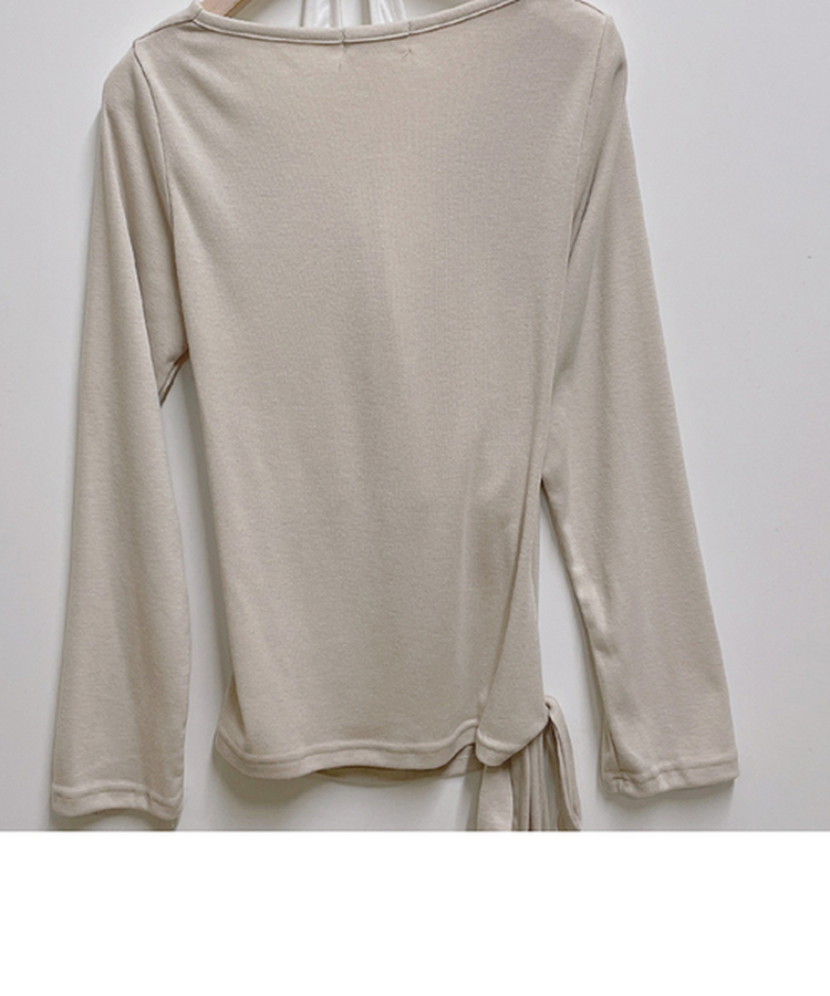 ホルターバイカラーレイヤードTシャツ