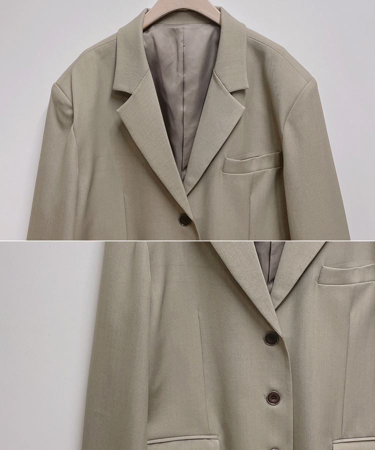 カジュアルオーバージャケット