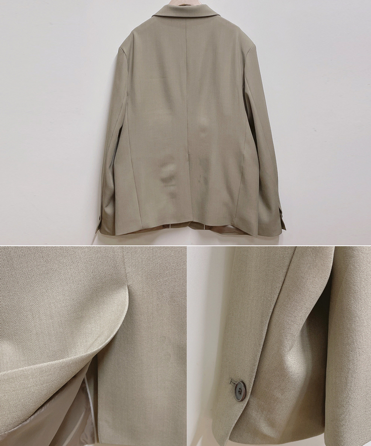 カジュアルオーバージャケット