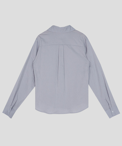 シンプルストライプシャツ