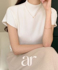 (細身ライン／ポイントチャーム／レイヤードおすすめ)   オーバル スリム オープン リング ブレスレット   GOLD