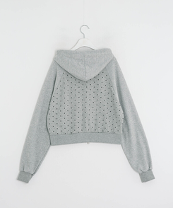 【✔企画】ドットナグランフードジップアップ