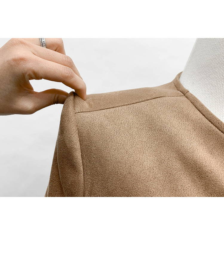 スエードクロップジャケット