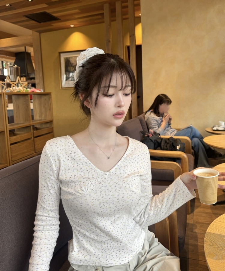 レースフリルシュシュ IVORY