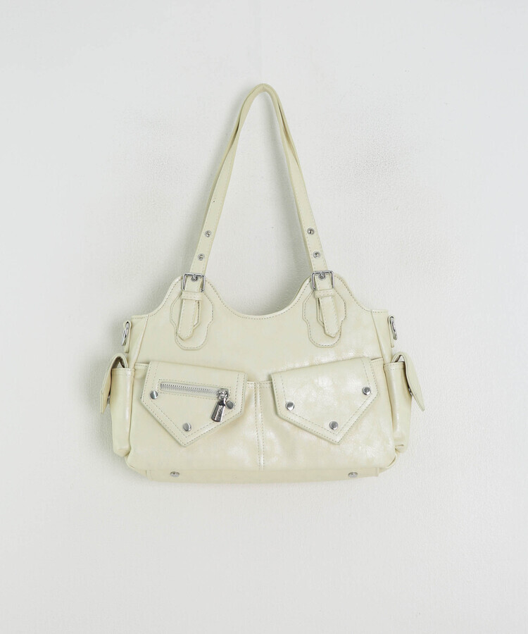 【今回の企画展限定キーリング贈呈】Y2Kマルチポケットショルダーバッグ