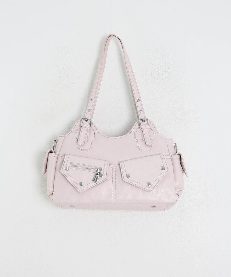 【今回の企画展限定キーリング贈呈】Y2Kマルチポケットショルダーバッグ