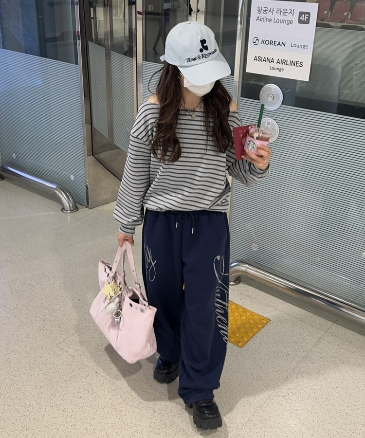 スエードアイレットスクエアバック PINK