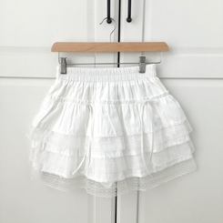 リボンティアードミニスカート