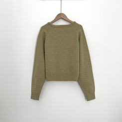 ルーズフィットニットカーディガン(6color)