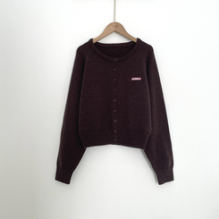 ルーズフィットニットカーディガン(6color)