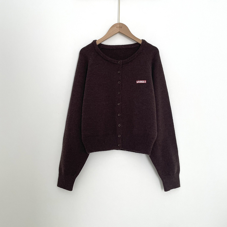 ルーズフィットニットカーディガン(6color)