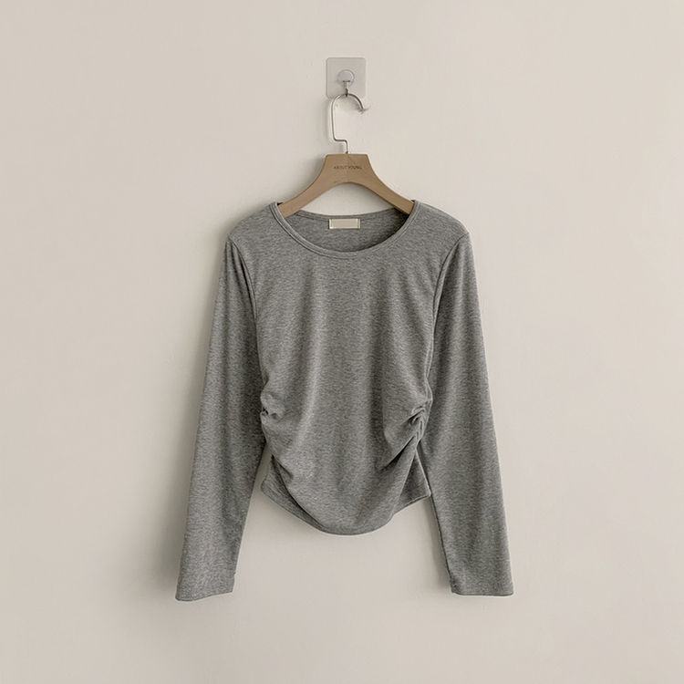 スリムフィットデイリー長袖Tシャツ