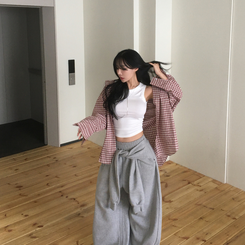 チェックデイリーシャツ RED