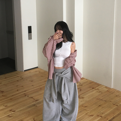 チェックデイリーシャツ RED