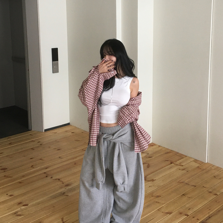 チェックデイリーシャツ RED