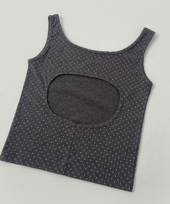 ドットリボンレイヤードキャミソール