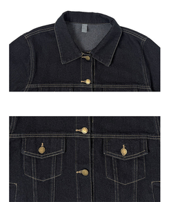 バイカラーチェックポケットジャケット