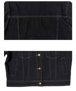 バイカラーチェックポケットジャケット