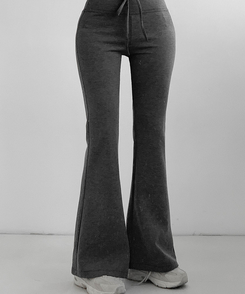 ブーツカットロングパンツ CHARCOAL