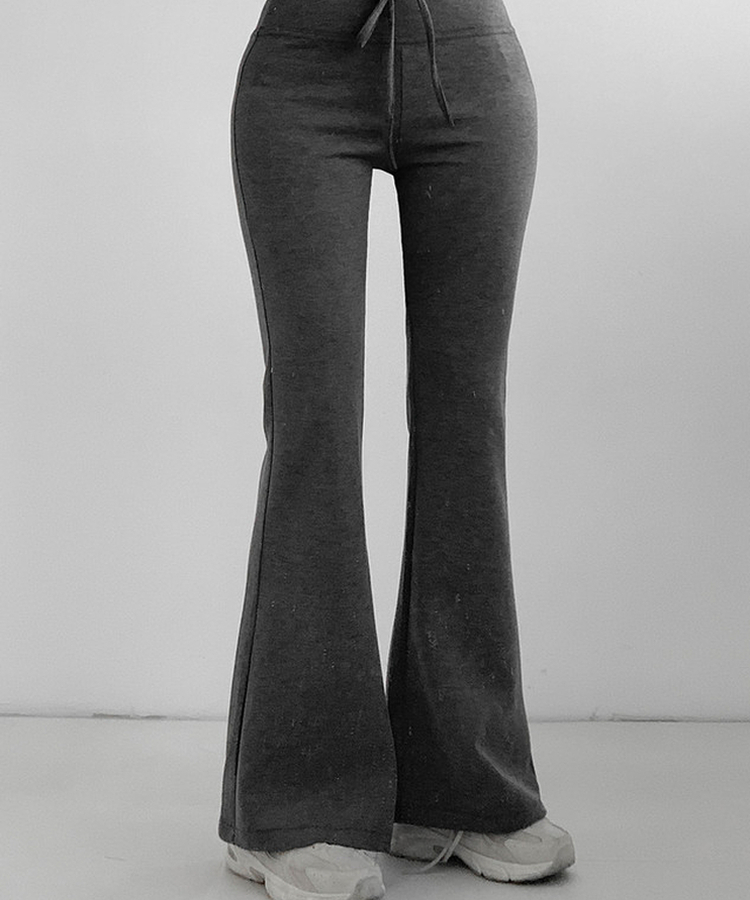 ブーツカットロングパンツ CHARCOAL