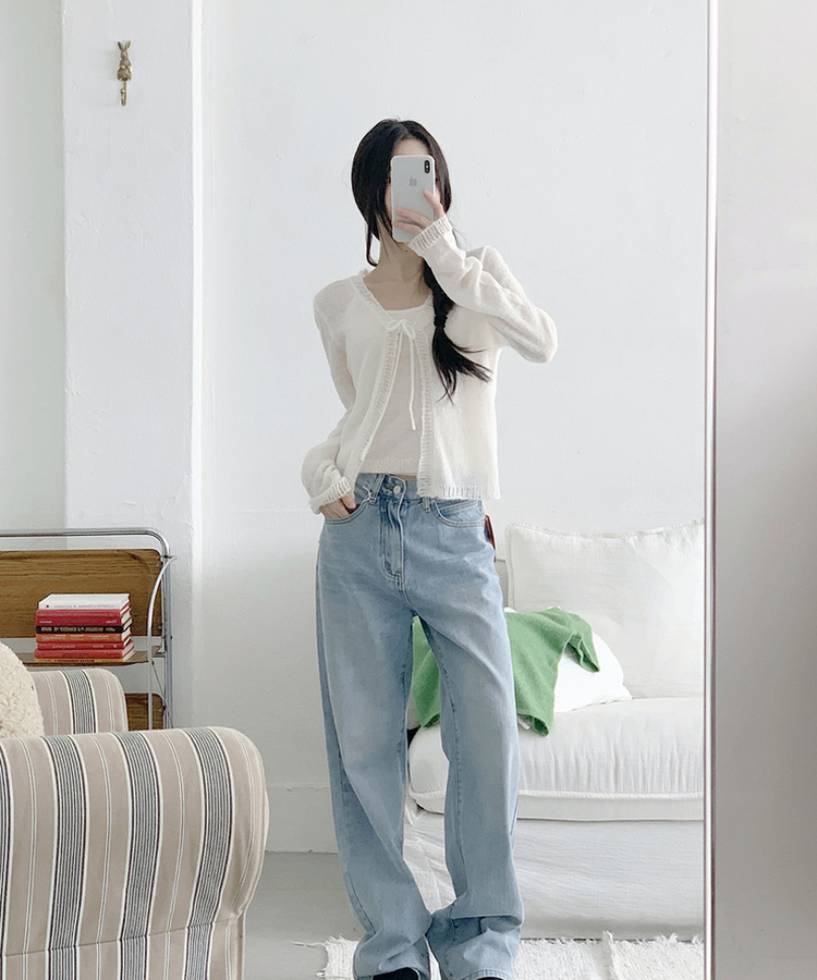 【SET】アップルカーディガン IVORY