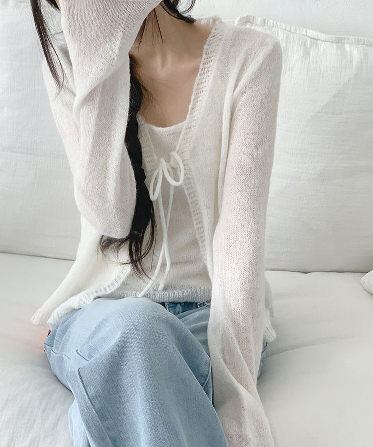 【SET】アップルカーディガン IVORY