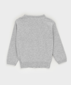 ラウンド7分ニットカーディガン